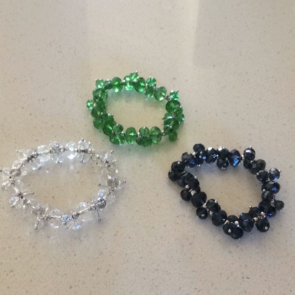Crystal like bracelets